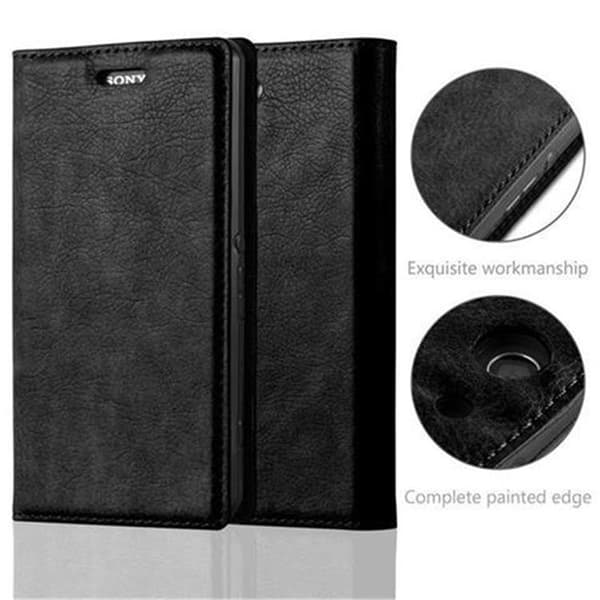 Sony Xperia Z3 COMPACT Fodral Skal Plånboksfodral Case med magnetisk stängning, ståfunktion och kortficka
