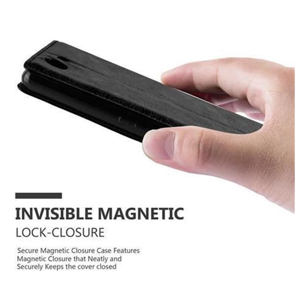 Sony Xperia Z3 COMPACT Fodral Skal Plånboksfodral Case med magnetisk stängning, ståfunktion och kortficka
