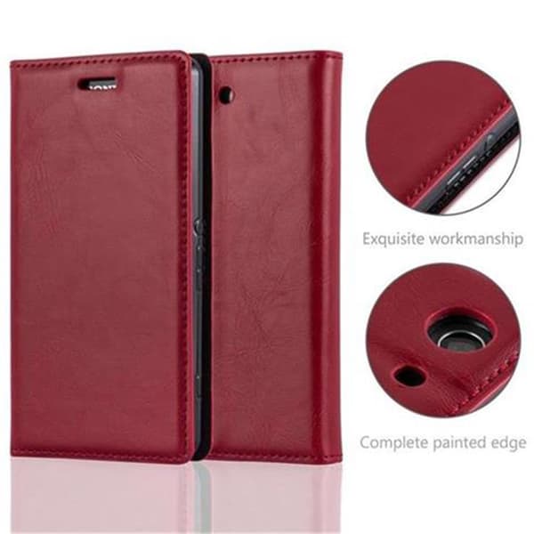 Sony Xperia Z3 COMPACT Fodral Skal Plånboksfodral Case med magnetisk stängning, ståfunktion och kortficka