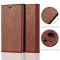 Miniatyrbild 3 av 7: Sony Xperia Z3 COMPACT Fodral Skal Plånboksfodral Case med magnetisk stängning, ståfunktion och kortficka