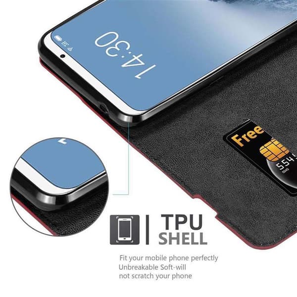 MEIZU 16 Suojakotelo Suojakuori Lompakkokotelo Matkapuhelinkotelo jossa magneettisuljenta, jalusta-toiminto ja korttitasku