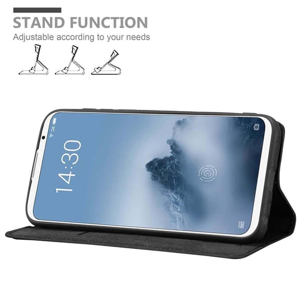 MEIZU 16 Suojakotelo Suojakuori Lompakkokotelo Matkapuhelinkotelo jossa magneettisuljenta, jalusta-toiminto ja korttitasku