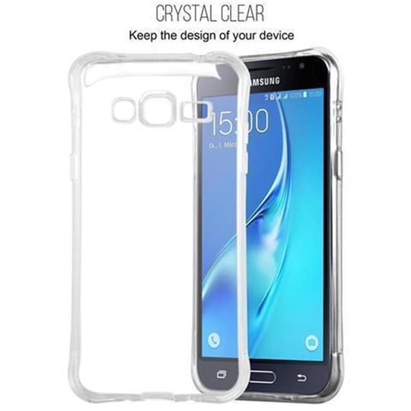 Samsung Galaxy J1 2016 Suojakuori Suojakotelo Small Waist -laitteelle joustavasta TPU-silikonista, jossa on silmukka