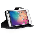 Miniatyrbillede 3 af 5: LG L60 Pungetui Cover Case (Sort)