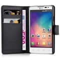 Miniatyrbillede 2 af 5: LG L60 Pungetui Cover Case (Sort)