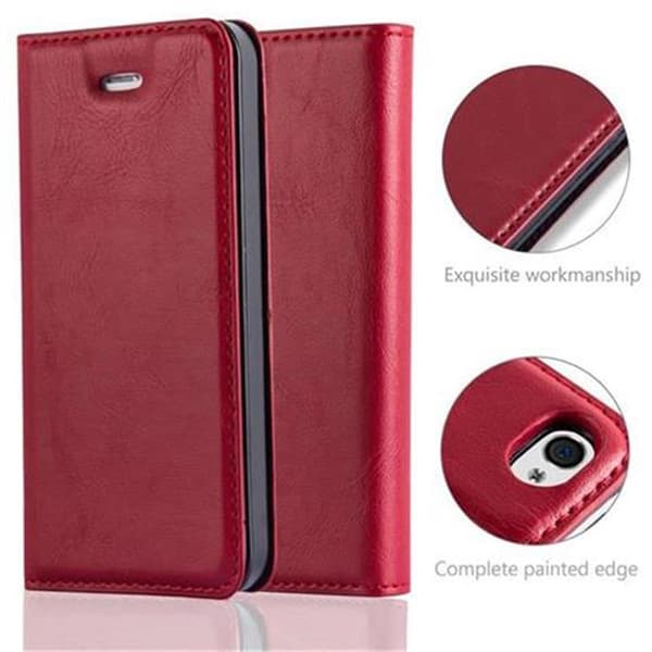 iPhone 4 / 4S Fodral Skal Plånboksfodral Case med magnetisk stängning, ståfunktion och kortficka