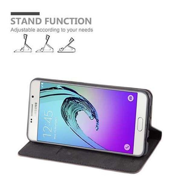 Lommebokdeksel til Samsung Galaxy A7 2016 Deksel med magnetisk lukking, stativfunksjon og kortlomme