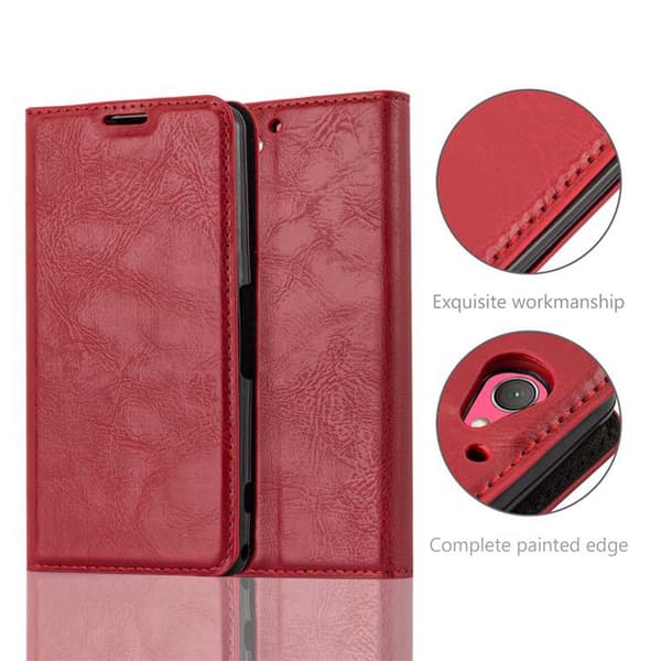 Sony Xperia Z2 COMPACT Fodral Skal Plånboksfodral Case med magnetisk stängning, ståfunktion och kortficka