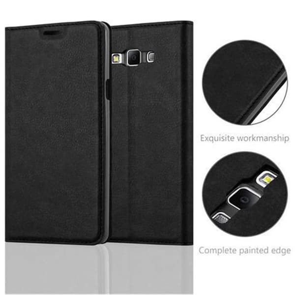 Samsung Galaxy A7 2015 Fodral Skal Plånboksfodral Case med magnetisk stängning, ståfunktion och kortficka