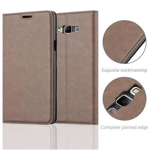 Samsung Galaxy A7 2015 Fodral Skal Plånboksfodral Case med magnetisk stängning, ståfunktion och kortficka