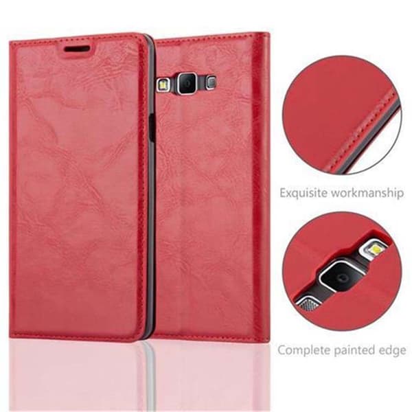 Samsung Galaxy A7 2015 Fodral Skal Plånboksfodral Case med magnetisk stängning, ståfunktion och kortficka