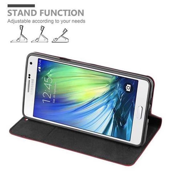 Samsung Galaxy A7 2015 Fodral Skal Plånboksfodral Case med magnetisk stängning, ståfunktion och kortficka