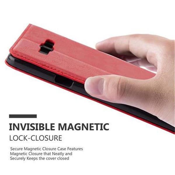 Samsung Galaxy A7 2015 Fodral Skal Plånboksfodral Case med magnetisk stängning, ståfunktion och kortficka