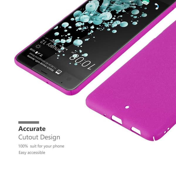 HTC U ULTRA Fodral Skal Hard Case Mobilskydd i Frosted utseende mot repor och stötar