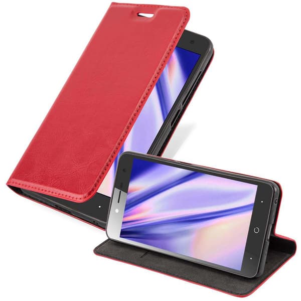 Lommebokdeksel til ZTE Blade L7 Deksel med magnetisk lukking, stativfunksjon og kortlomme