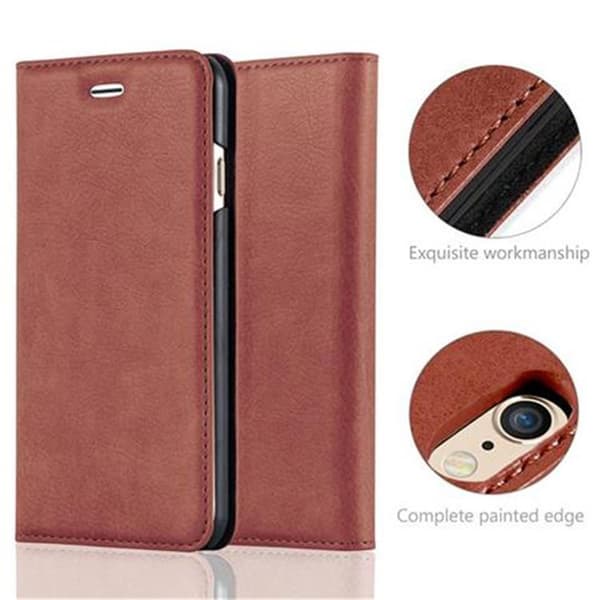iPhone 6 PLUS / 6S PLUS Fodral Skal Plånboksfodral Case med magnetisk stängning, ståfunktion och kortficka