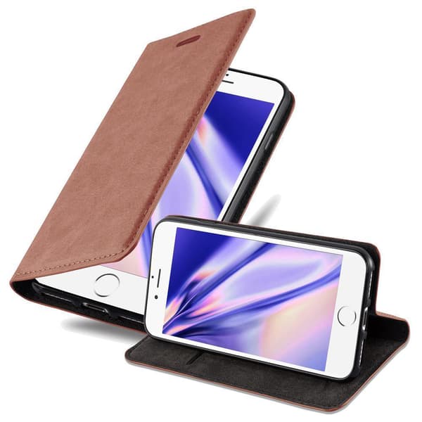 iPhone 6 PLUS / 6S PLUS Fodral Skal Plånboksfodral Case med magnetisk stängning, ståfunktion och kortficka
