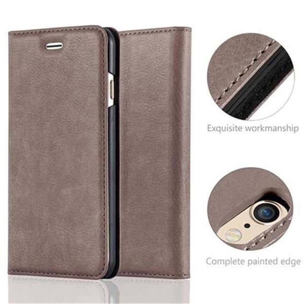 iPhone 6 PLUS / 6S PLUS Fodral Skal Plånboksfodral Case med magnetisk stängning, ståfunktion och kortficka