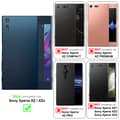 Miniatyrbild 2 av 9: Sony Xperia XZ / XZs Fodral Skal Plånboksfodral Case med magnetisk stängning, ståfunktion och kortficka