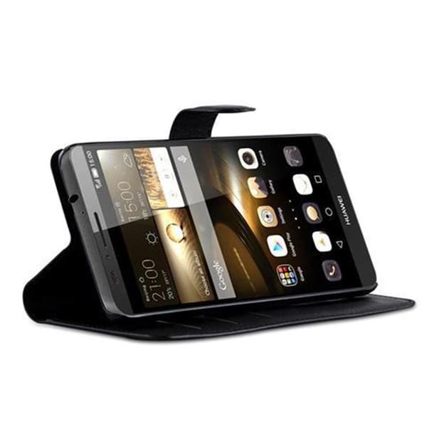 Huawei D3 MATE 7 MINI Suojakotelo Lompakkokotelo Matkapuhelinkotelo Suojakuori jossa magneettisuljenta, jalusta-toiminto ja korttitasku