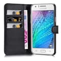Miniatyrbilde 3 av 6: Deksel til Samsung Galaxy J7 2015 Lommebokdeksel med magnetisk lukking, stativfunksjon og kortlomme