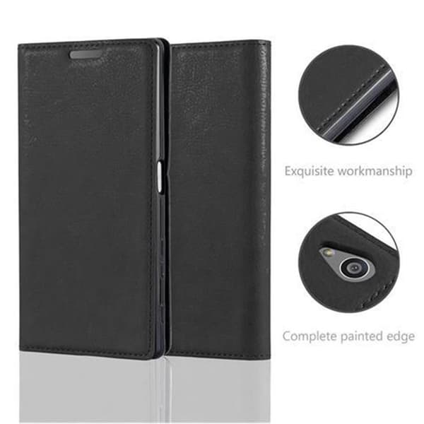 Sony Xperia Z5 Suojakotelo Suojakuori Lompakkokotelo Matkapuhelinkotelo jossa magneettisuljenta, jalusta-toiminto ja korttitasku