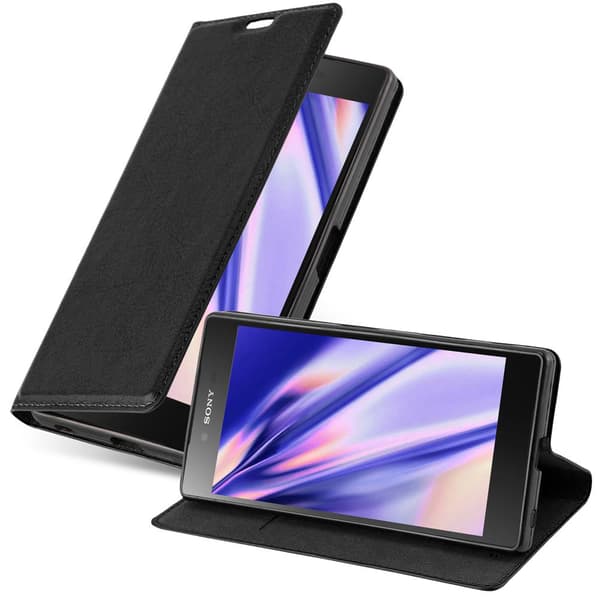 Sony Xperia Z5 Suojakotelo Suojakuori Lompakkokotelo Matkapuhelinkotelo jossa magneettisuljenta, jalusta-toiminto ja korttitasku