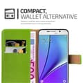 Pikkukuva 3 / 6: Samsung Galaxy NOTE 5 Suojakotelo Suojakuori Lompakkokotelo Matkapuhelinkotelo jossa magneettisuljenta, jalusta-toiminto ja korttitasku