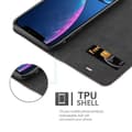 Miniatyrbilde 4 av 7: Lommebokdeksel til iPhone XR Deksel med magnetisk lukking, stativfunksjon og kortlomme