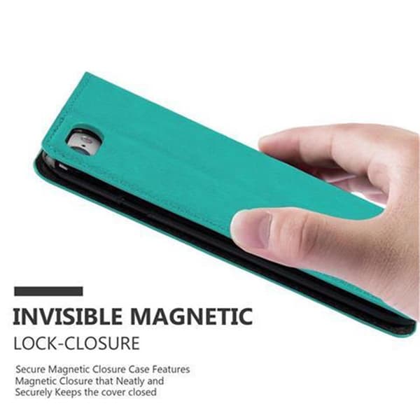 iPhone 7 / 7S / 8 / SE 2020 Fodral Skal Plånboksfodral Case med magnetisk stängning, ståfunktion och kortficka