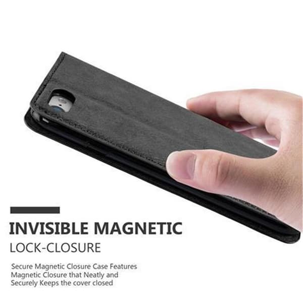 iPhone 7 / 7S / 8 / SE 2020 Fodral Skal Plånboksfodral Case med magnetisk stängning, ståfunktion och kortficka