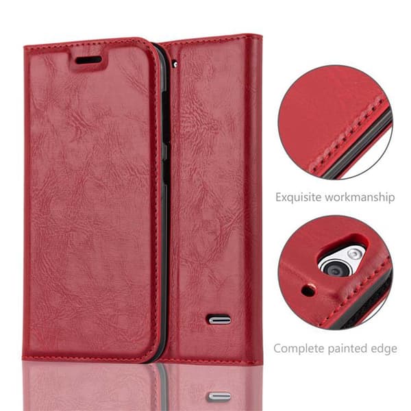 ZTE Blade S6 Fodral Skal Plånboksfodral Case med magnetisk stängning, ståfunktion och kortficka