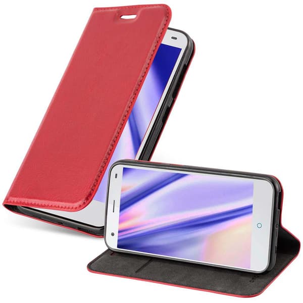 ZTE Blade S6 Fodral Skal Plånboksfodral Case med magnetisk stängning, ståfunktion och kortficka