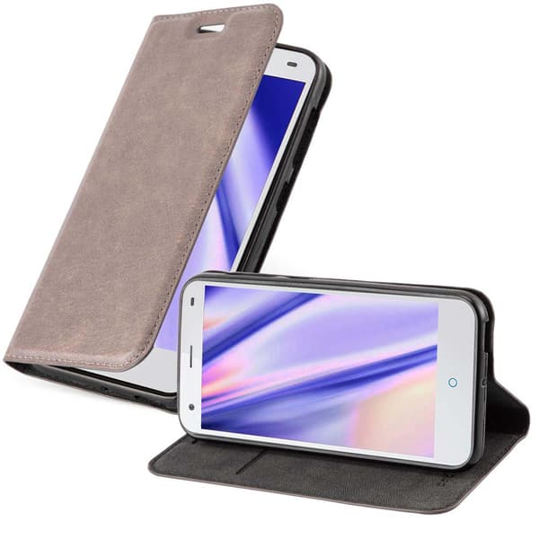 ZTE Blade S6 Fodral Skal Plånboksfodral Case med magnetisk stängning, ståfunktion och kortficka