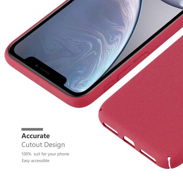 iPhone XR Suojakuori Hard Case Suojakotelo himmeällä ulkonäöllä naarmuja ja iskuja vastaan