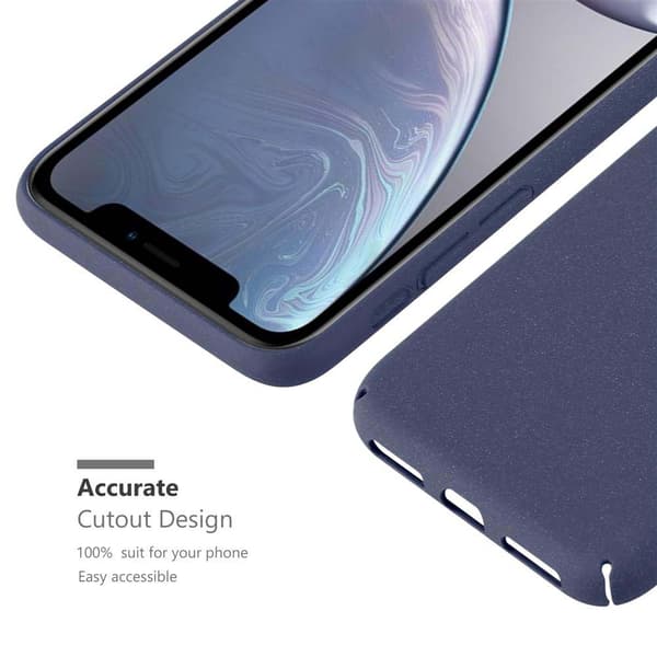 iPhone XR Suojakuori Hard Case Suojakotelo himmeällä ulkonäöllä naarmuja ja iskuja vastaan