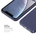 Miniatyrbild 4 av 6: iPhone XR Fodral Skal Hard Case Mobilskydd i Frosted utseende mot repor och stötar