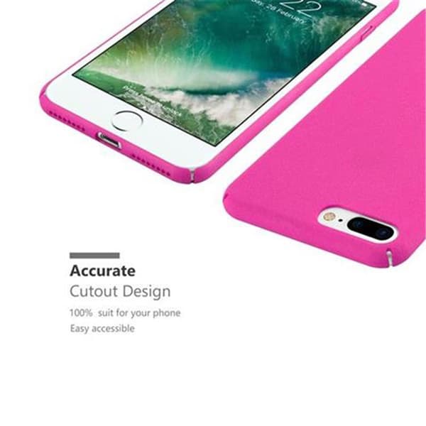 iPhone 7 PLUS / 7S PLUS / 8 PLUS Fodral Skal Hard Case Mobilskydd i Frosted utseende mot repor och stötar
