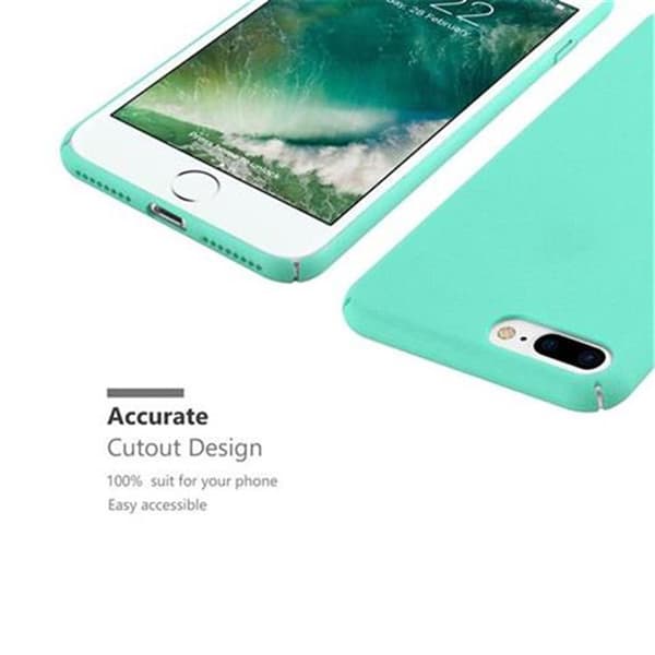 Deksel for iPhone 7 PLUS / 7S PLUS / 8 PLUS Hardt Case Beskyttende i frostet look mot riper og støt
