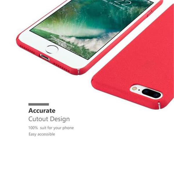 iPhone 7 PLUS / 7S PLUS / 8 PLUS Suojakuori Hard Case Suojakotelo himmeällä ulkonäöllä naarmuja ja iskuja vastaan