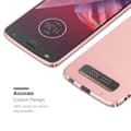 Pikkukuva 5 / 5: Motorola MOTO Z2 PLAY / Z2 FORCE Suojakuori Hard Case Suojakotelo metallin näköinen suojus naarmuja ja iskuja vastaan