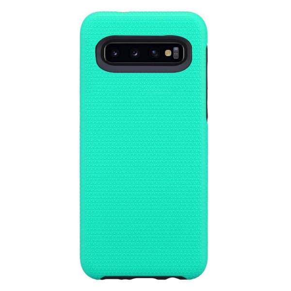 Samsung Galaxy S10 4G Suojakuori Suojakotelo Outdoor jossa on ylimääräinen pito ja liukastumista estävä pinta kolmiomuotoilulla joka on valmistettu