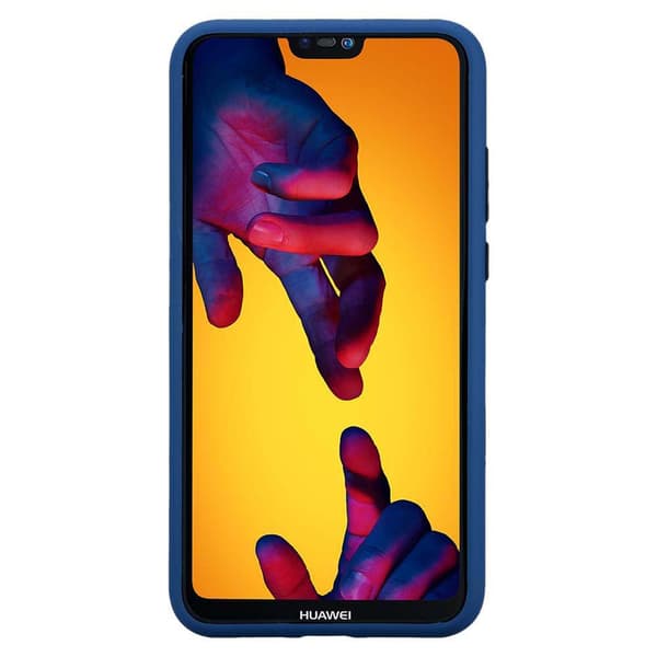 Deksel til Huawei P20 LITE 2018 / NOVA 3E Hybridbeskyttelsesdeksel med TPU-silikon på innsiden og 2-delt plast på utsiden
