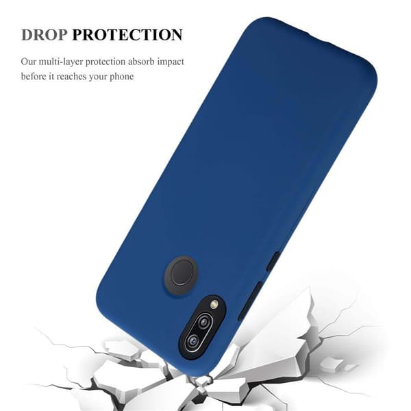 Deksel til Huawei P20 LITE 2018 / NOVA 3E Hybridbeskyttelsesdeksel med TPU-silikon på innsiden og 2-delt plast på utsiden