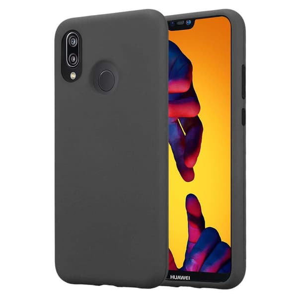 Deksel til Huawei P20 LITE 2018 / NOVA 3E Hybridbeskyttelsesdeksel med TPU-silikon på innsiden og 2-delt plast på utsiden