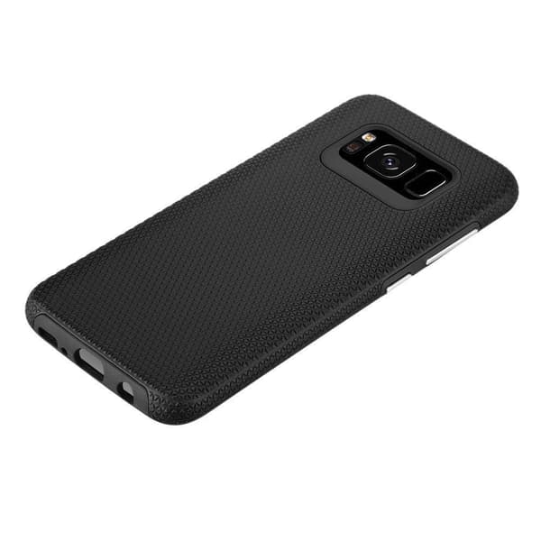 Samsung Galaxy S8 PLUS Suojakuori Suojakotelo Outdoor jossa on ylimääräinen pito ja liukastumista estävä pinta kolmiomuotoilulla joka on valmistettu