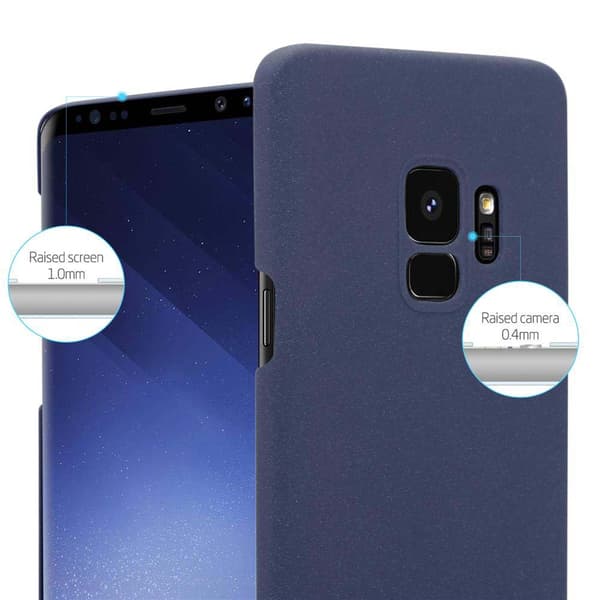 Deksel for Samsung Galaxy S9 Hardt Case Beskyttende i frostet look mot riper og støt