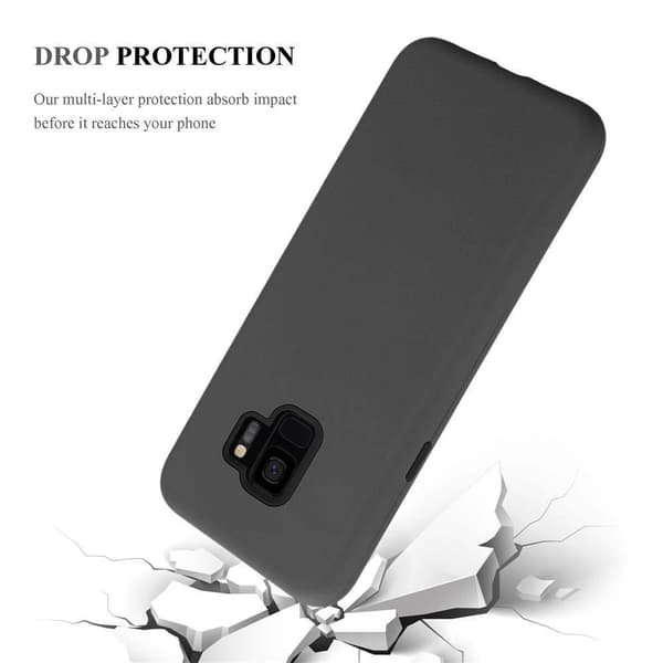 Samsung Galaxy S9 Suojakuori Suojakotelo Hybridisuojus jossa on TPU-silikoni sisäpuolella ja 2-osainen muovi ulkopuolella