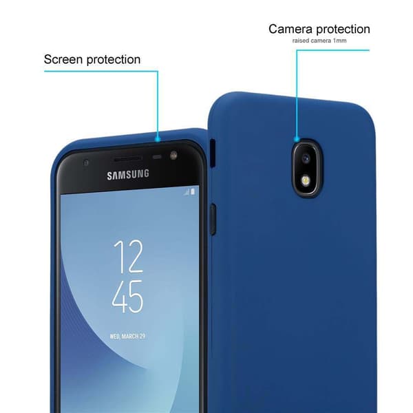 Deksel til Samsung Galaxy J5 2017 Hybridbeskyttelsesdeksel med TPU-silikon på innsiden og 2-delt plast på utsiden