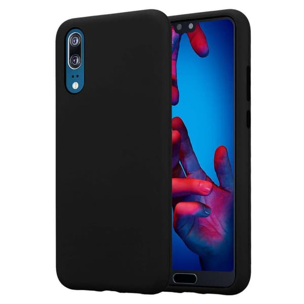 Huawei P20 Fodral Skal Hybridskyddsomslag Mobilskydd med TPU-silikon på insidan och plast i två delar på utsidan